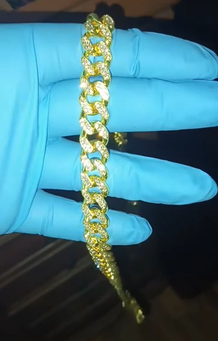 Gold Cuban Chain For Mens