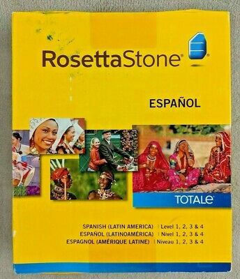 Rosetta Stone For Mac and Windows, English, Spanish, Portuguese, Chinese