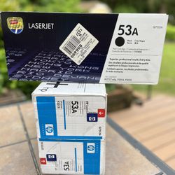 ONE HP LaserJet 53A Print Toner Cartridge GENUINE Q7553A