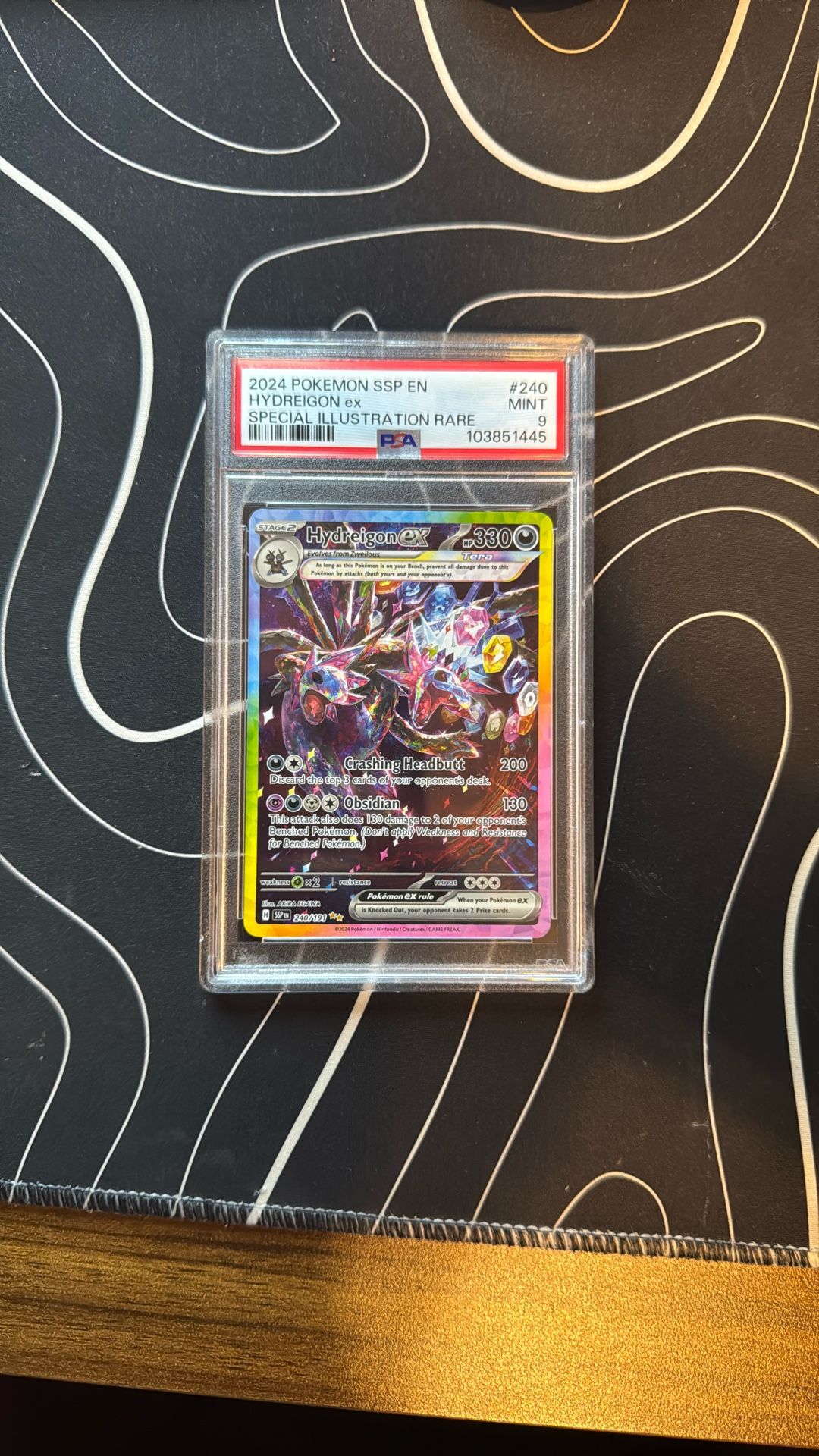Pokemon Hydregion EX SIR PSA 9 | Surging Sparks