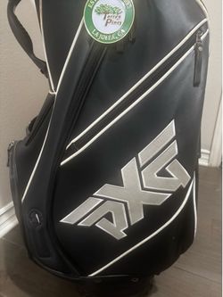 VESSEL - PXG Tour Staff Golf Bag - Black/White