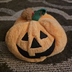 Ty Beanbag Pumpkin 6" Plush 2004 - Retired