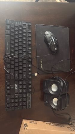 Keyboard Mouse Speakers