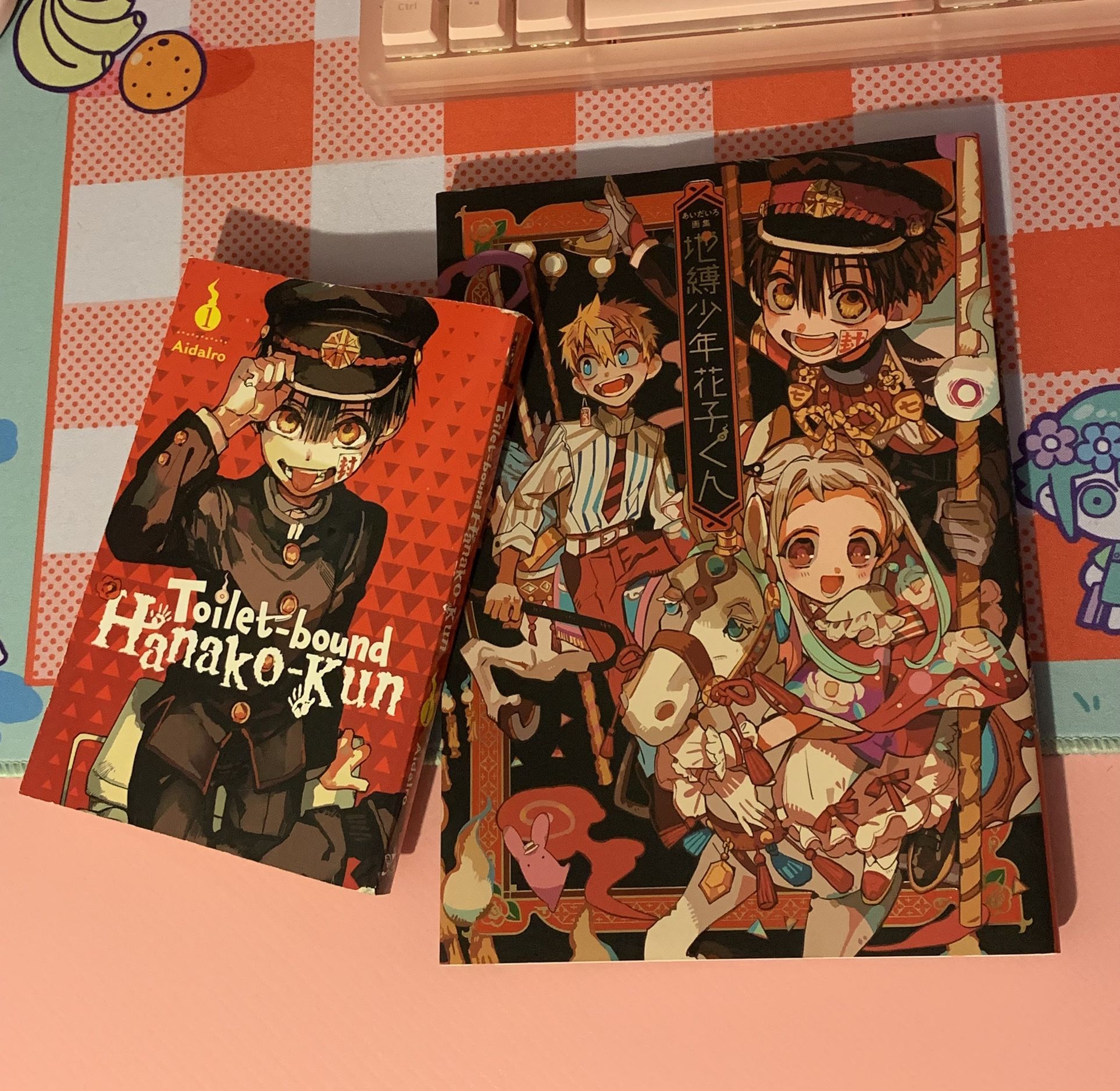 Toilet Bound Hanako Kun Artbook and Manga