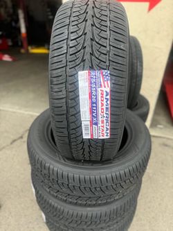 275/55R20 American Roadstar brand new 4 tires 305/35/24 llantas
