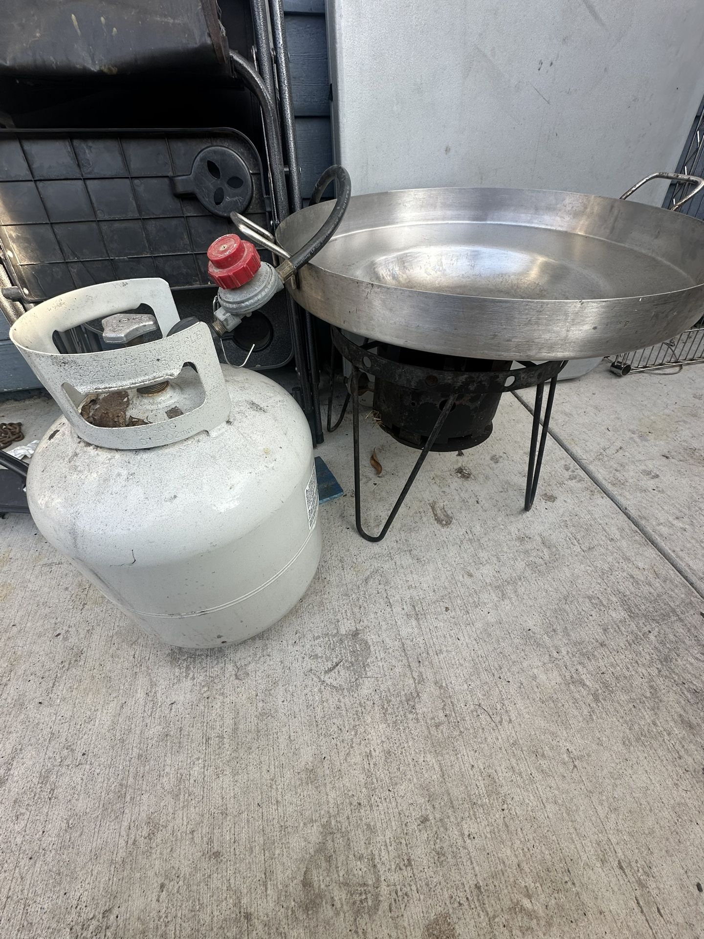 Jet Burner Disc Pan And Tank