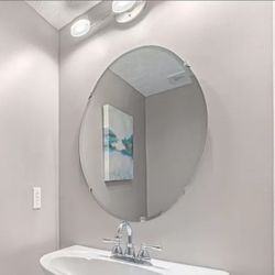 Oval Vanity Mirror