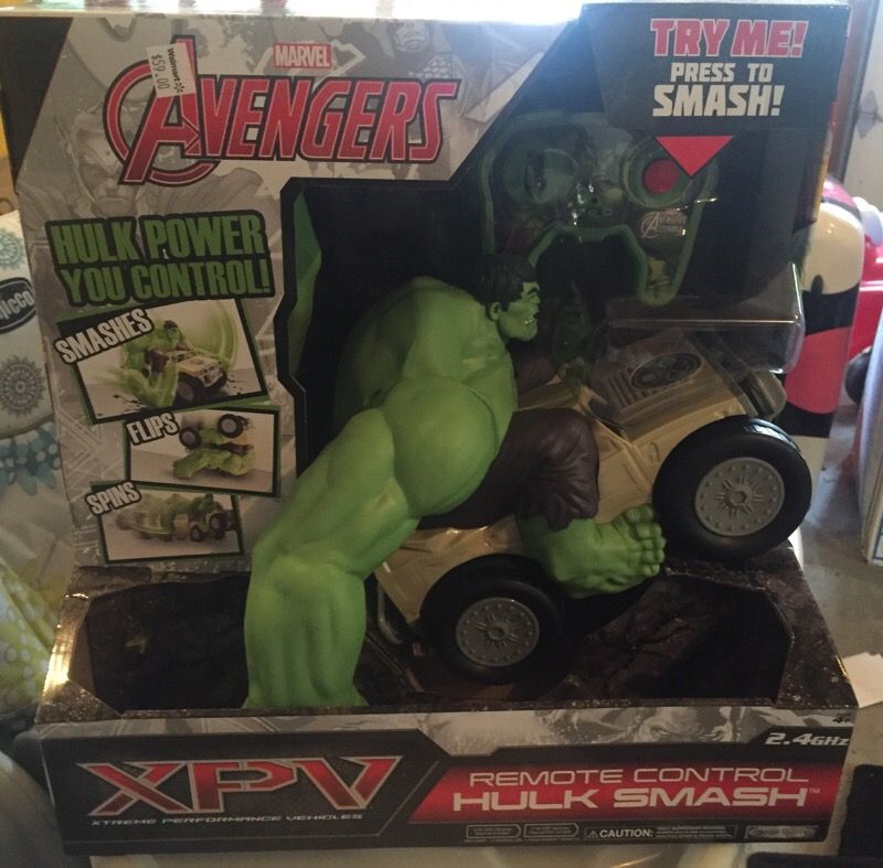 Hulk Smash Remote Control Car