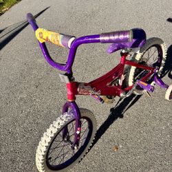 Kids Girl Bike With Helmet 