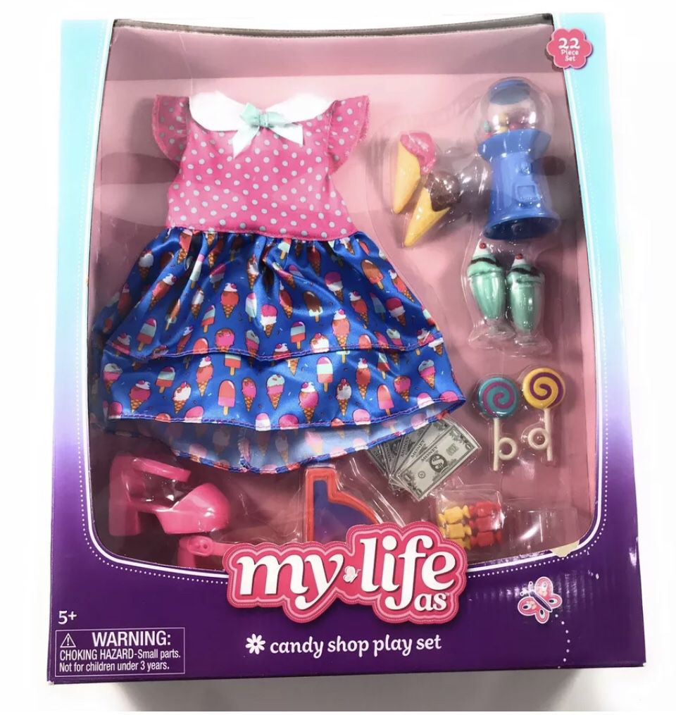 New My Life As Candy Shop Play Set