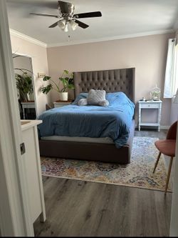 Queen Bed frame With Storage 
