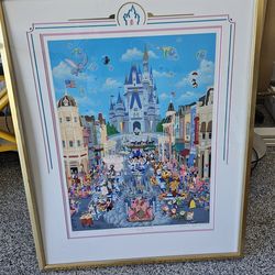 Signed Disney Painting