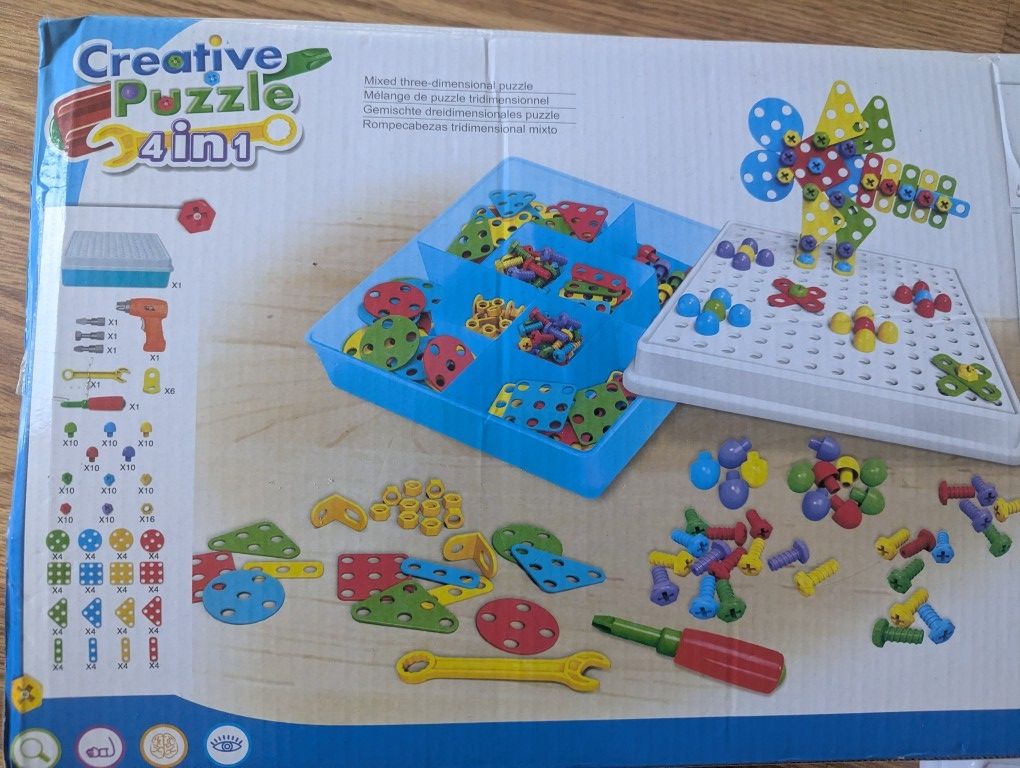 Creative Puzzle 4-in-1