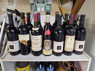 Vintage Bottle Wine