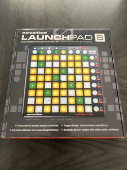 Novation Launchpad s midi controller brand new in box but never used