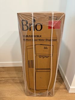 Moving out!: Brio 520 Series Bottom Load Water Cooler Black  (CLBL520SCBLK) — Black Stainless — BRAND NEW, SEALED IN BOX
