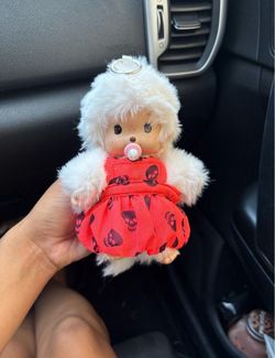 Monchhichi Halloween Keychain