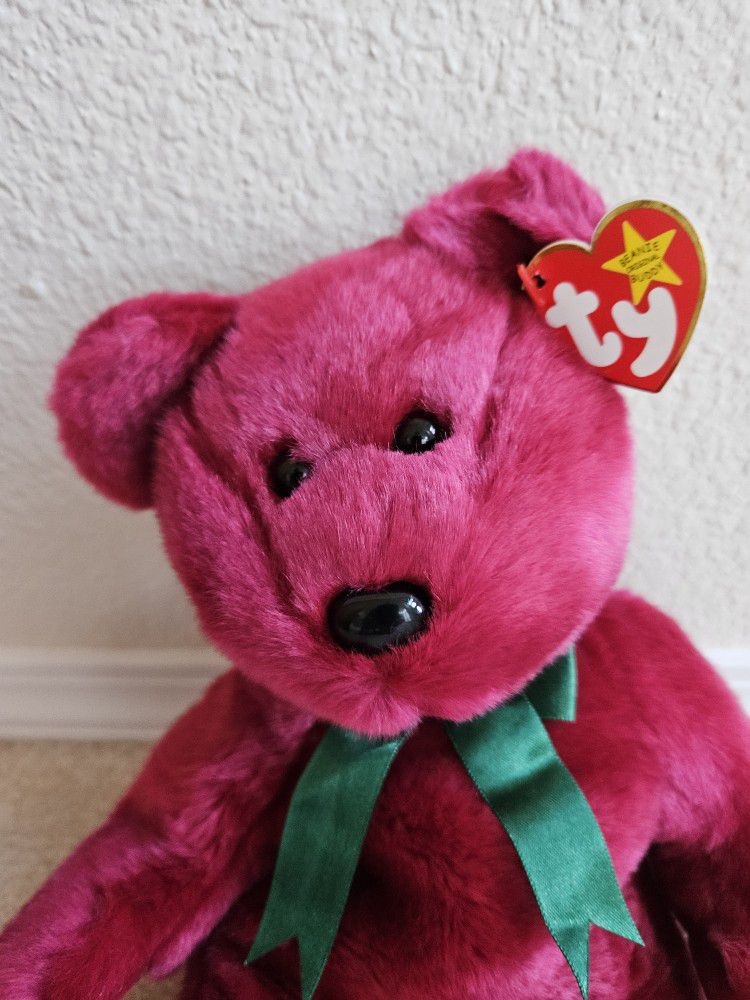 Teddy Bear Beanie Buddies Collection  Birthday Gift Retired Beanie Bears