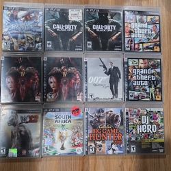 PS3 Game Bundle ($12 Each)