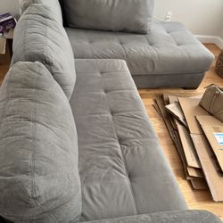 Big Grey Sectional Couch