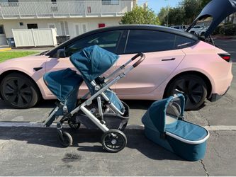 Uppababy Vista V2 ( Bottom Rumble Seat & 2 Bassinet )