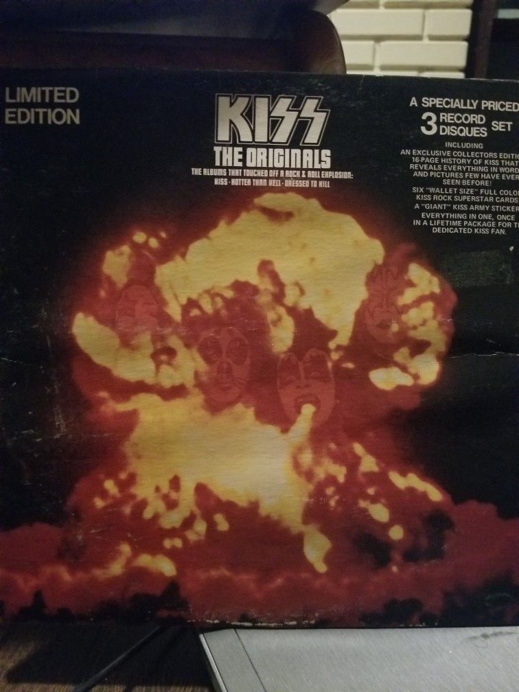 Kiss THE ORIGINALS FIRST PRESS 2 LPS