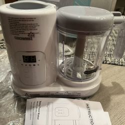 Baby Food Maker | Baby food Processor | All-in-One Puree Blender Steamer Grinder, Baby Food Mills Machine, Auto Cooking & Grinding, LCD Display, BPA F