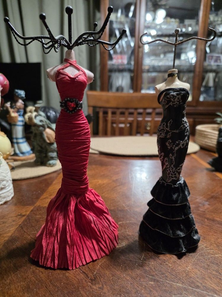 2 Piece Set Jewelry Holder