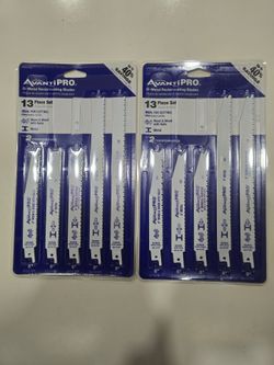 Reciprocating Saw Blades 2-pack for 30 metal and wood