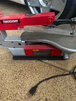 Tradesman Scroll saw new