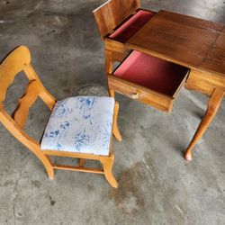 Desk And Chair