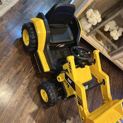 New  Ride On Battery Power Wheel Cat Front Loader Tractor 🚜 