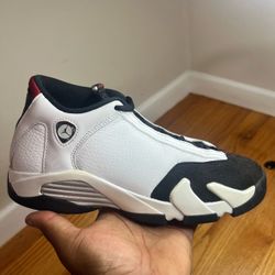 Air Jordan 14 Retro GS “Black Toe 2024” 487524-160 Size 7M NO BOX