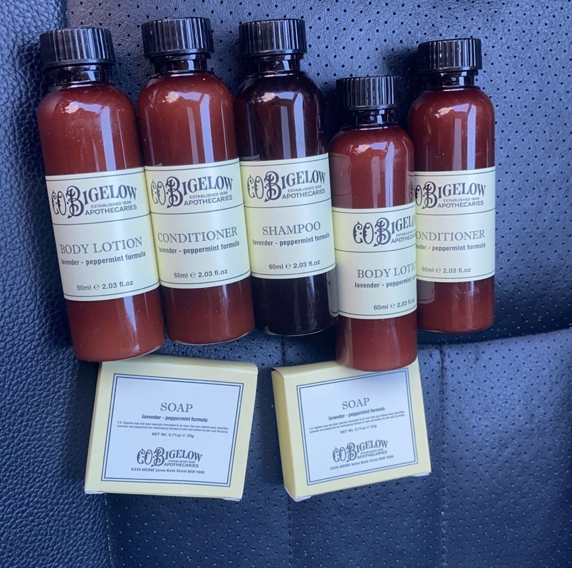 C.O. Bigelow Lavender & Peppermint travel set