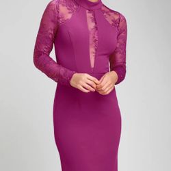 New Lulus Fuchsia Dress