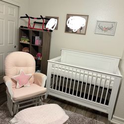 Crib/rocking Chair /cube Self