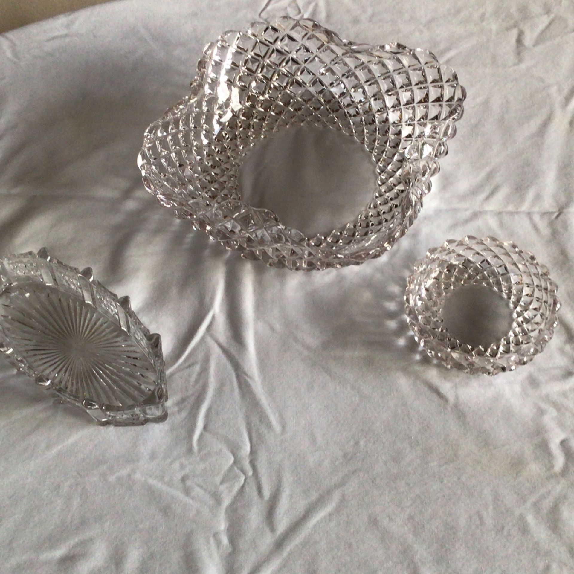 Early American Pressed Glass Bowls
