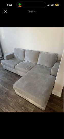 Living Spaces Bonaterra Sectional Couch