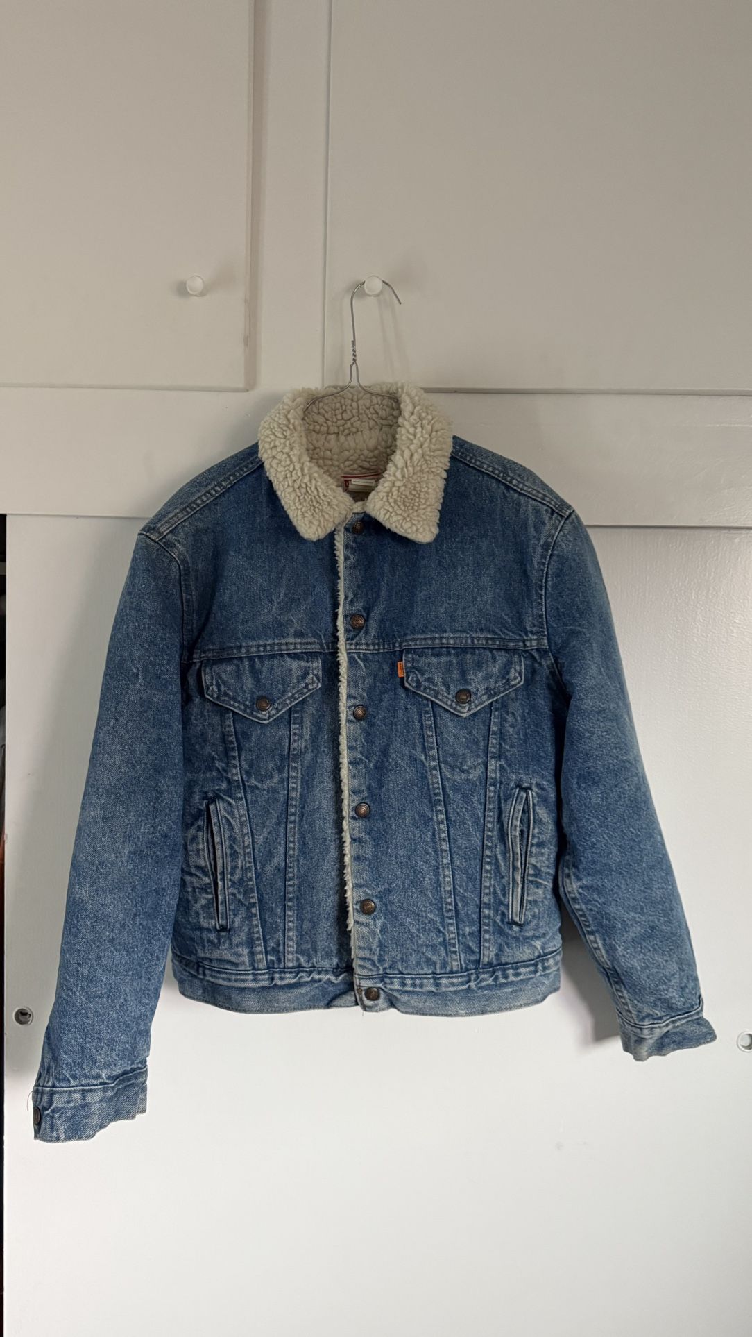 Levis Vintage Sherpa Denim Jacket 70’s