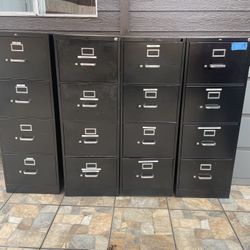 Black Filing Cabinet