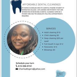 Free Dental Cleanings!!
