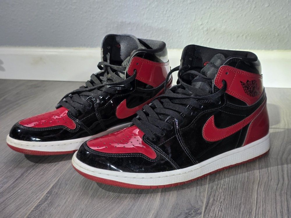 Air Jordan 1 Retro High OG 'Patent Bred' 2021