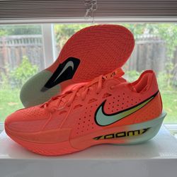Nike Air Zoom GT Cut 3 Basketball Shoes Bright Mango DV2913-800 Men's 10.5