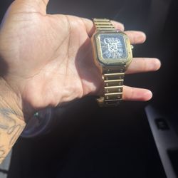 gold Skeleton Cartier