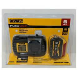 (NEW) DeWalt 20V/60V MAX FLEXVOLT Charger & Battery Kit