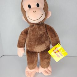 Kohl's Cares Curious George Plush Brown Monkey Stuffed Animal Plush With Tag 15"