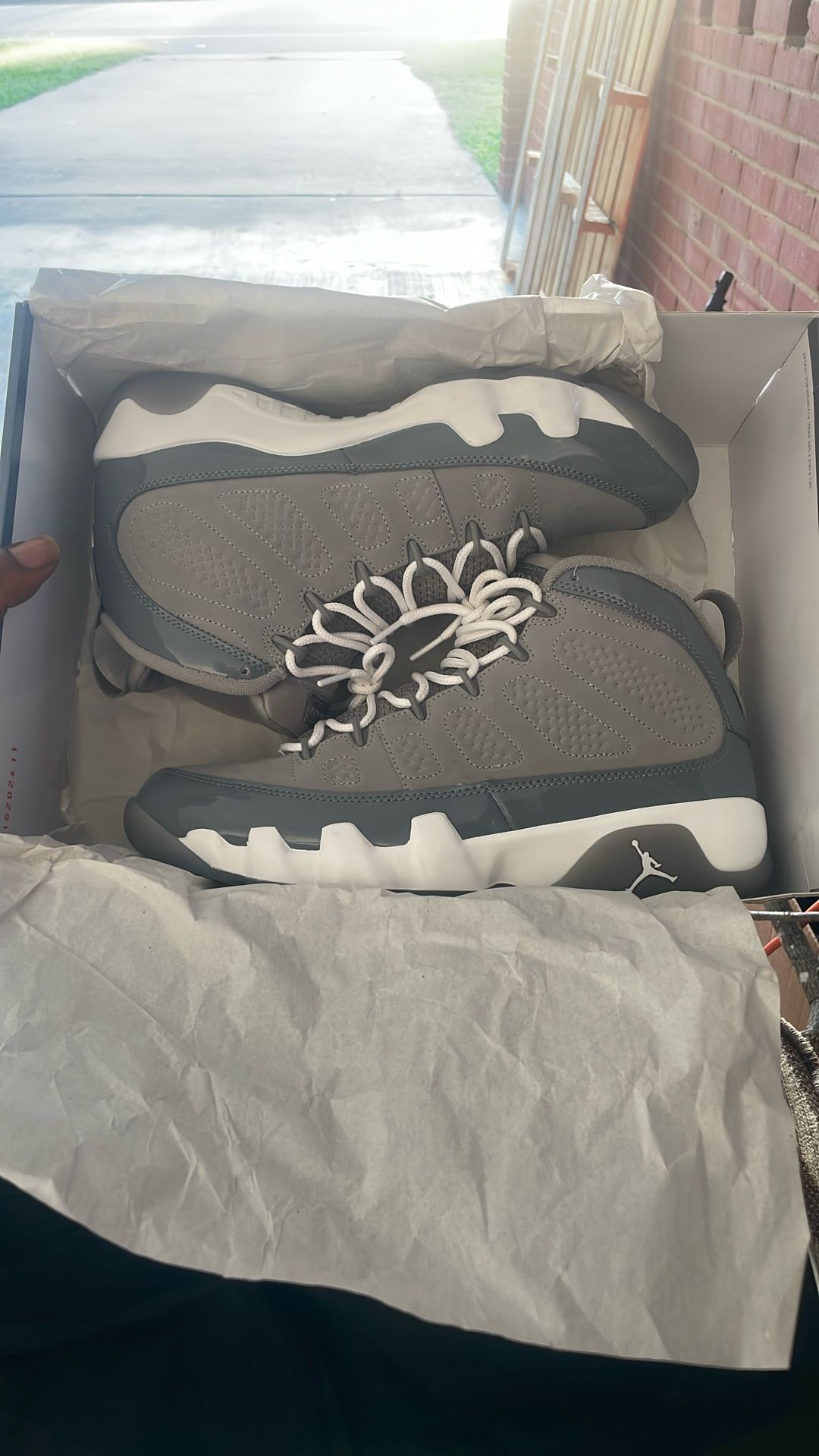 Cool Grey Jordan 9’s