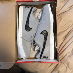 Nike Big Low Lux Size 15 (wolf Grey/black/white 