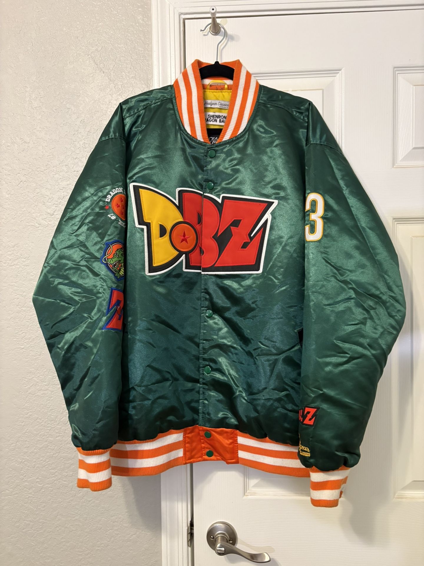 RARE SHENRON DRAGON BALL Z ANIME JACKET SIZE 3XL GREAT CONDITION