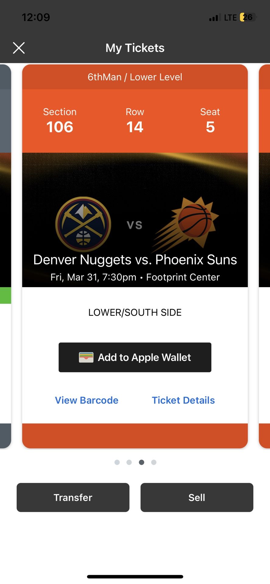 Denver Nuggets Vs Phoenix Suns